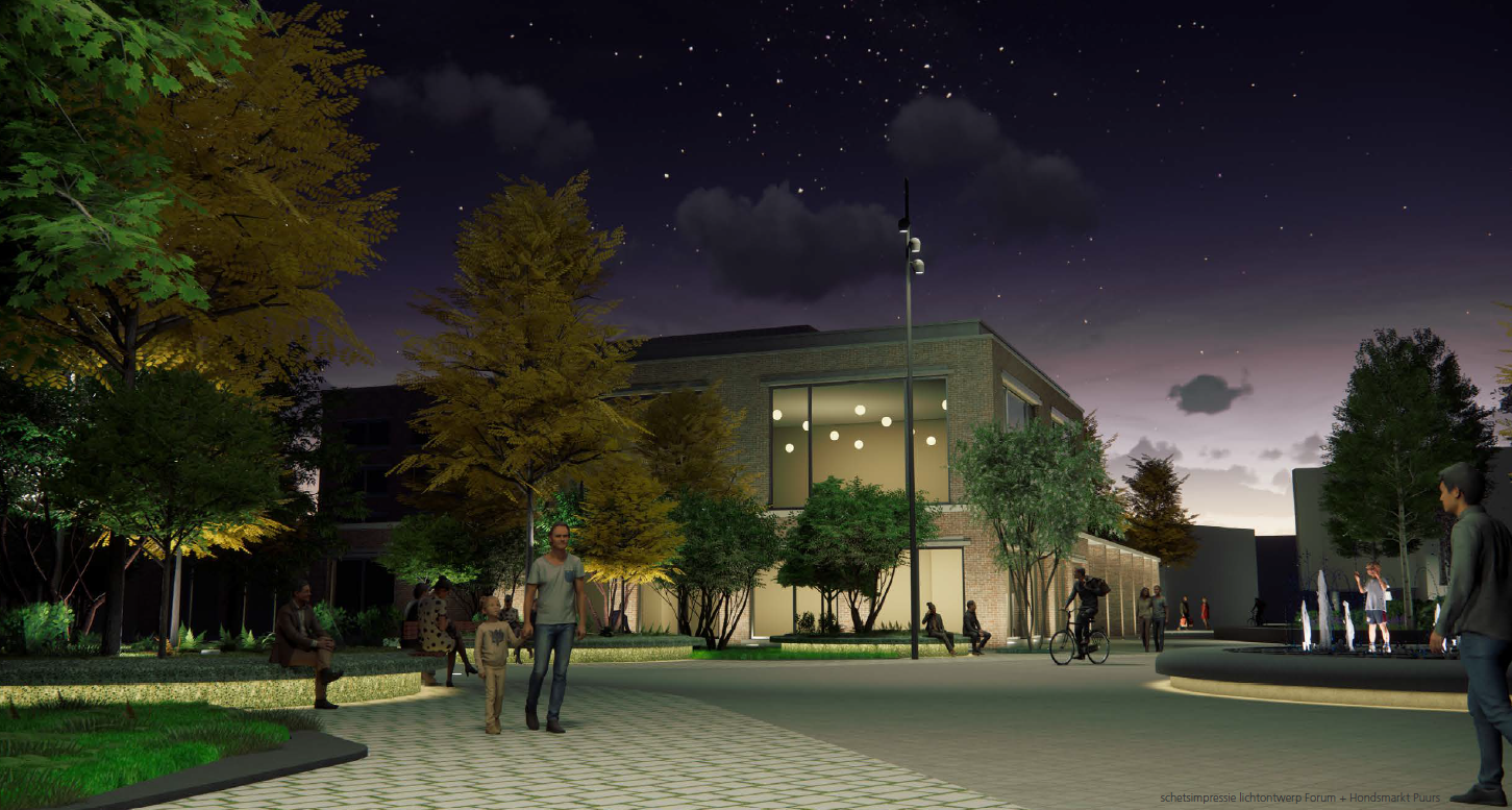 Forum by night