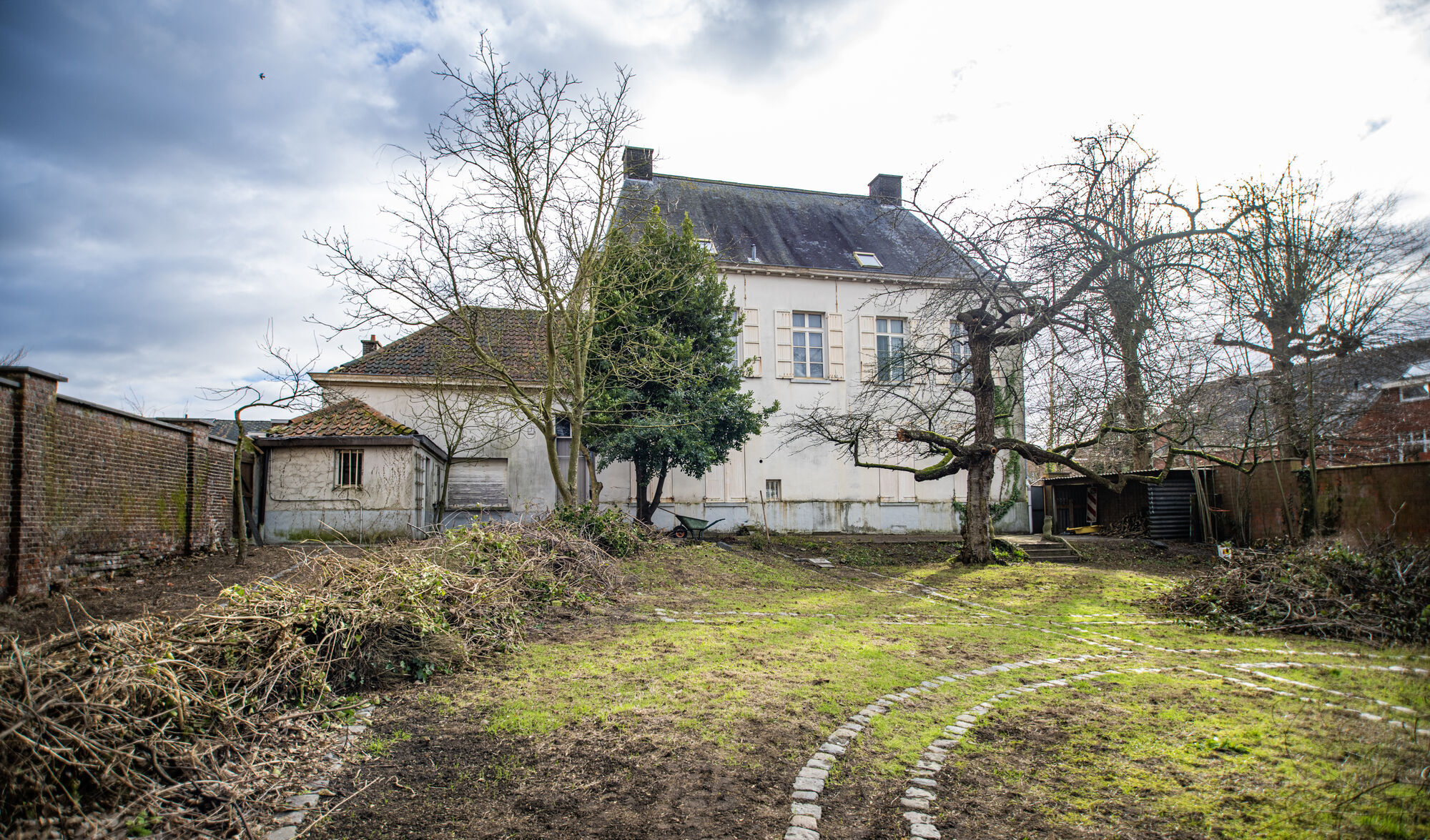 achtergevel pastorie Ruisbroek