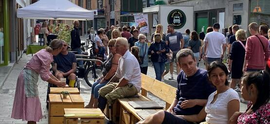 Avondmarkt Puurs-centrum