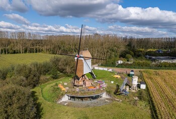 Sint-Amands verwelkomt de Gansakkermolen