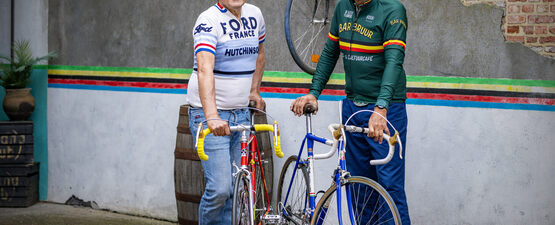Wielerbroers Jef en Patrick organiseren Retrokoers in Ruisbroek