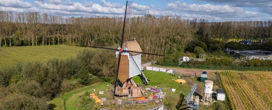 Sint-Amands verwelkomt de Gansakkermolen