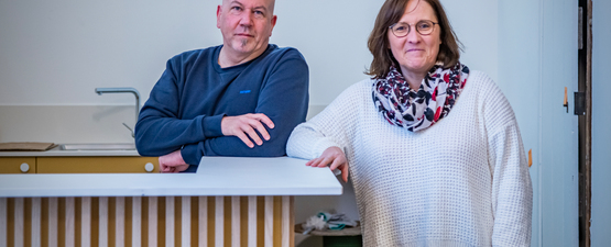 Bart en Kristien, uitbaters van de kerk in Lippelo:  "Het wordt een warme ontmoetingsplek"