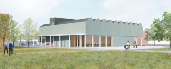 Bredeschoolgebouw Klauterpark: klaar voor de start