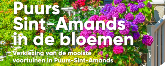 Winnaars bebloemingswedstrijd 2023 'Puurs-Sint-Amands in de bloemen'