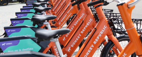 Vraag van de inwoner: deelfietsen