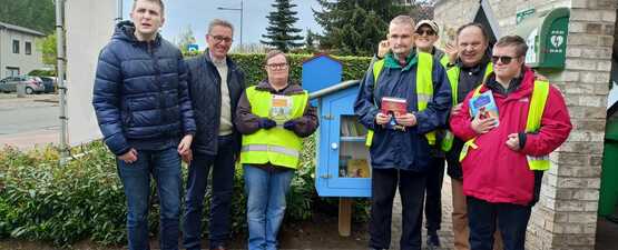 Kinderboekenruilkastjes zorgen voor leesplezier in elke dorpskern van Puurs-Sint-Amands