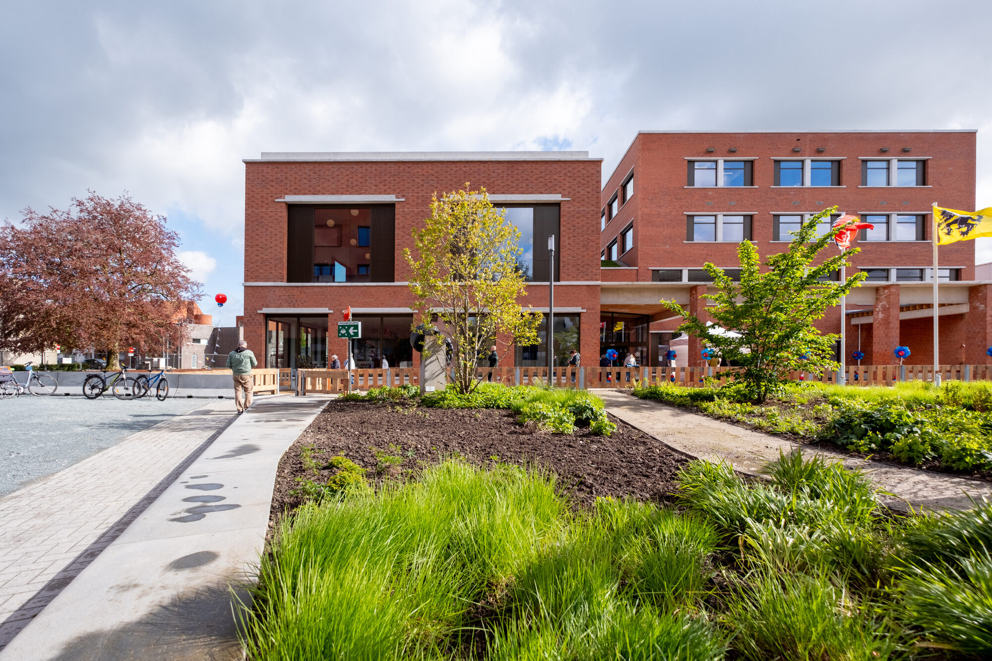 Vooraanzicht gemeentehuis Puurs