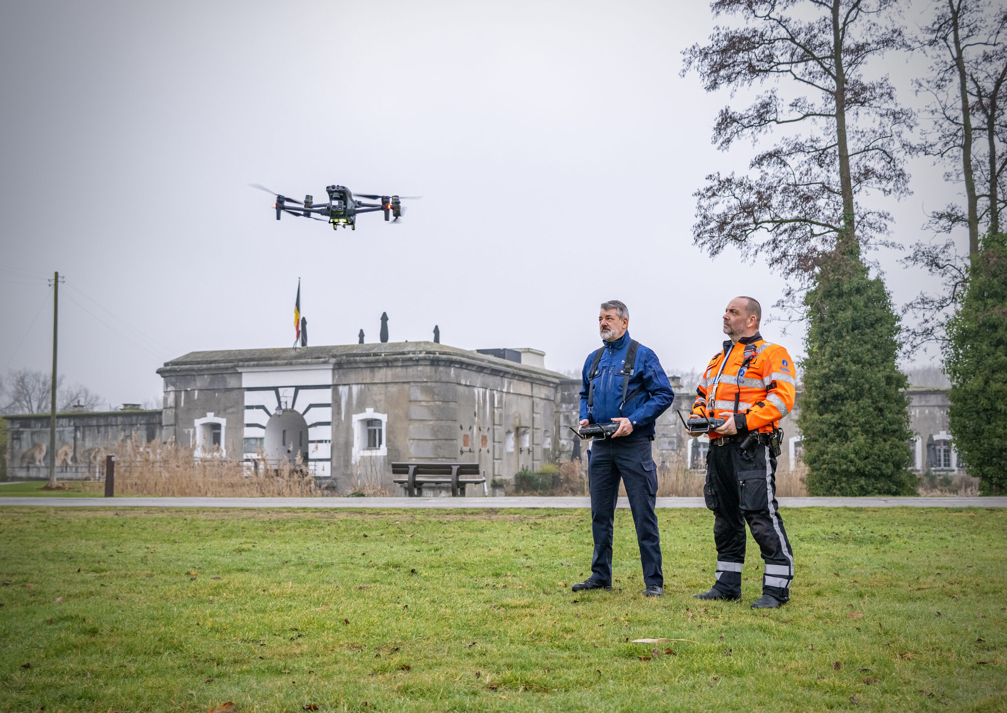 Politie gebruikt drones