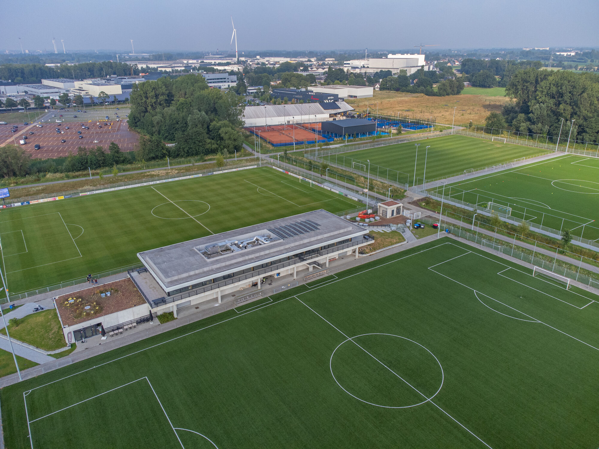 Afbeelding van Sportpark De Schans uit de lucht