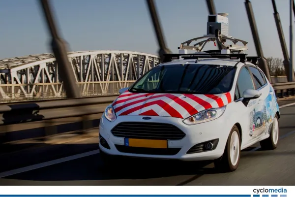 cyclomedia wagen met camera
