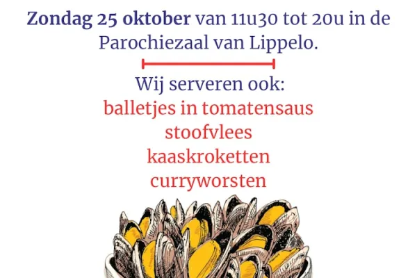 Mosselfestijn Chiro Lippelo