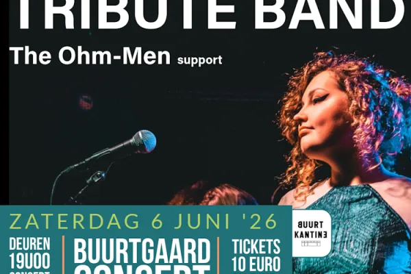 Openluchtconcert met THE AMY WINEHOUSE TRIBUTE BAND + The Ohm-Men (surf, ska, ..)
