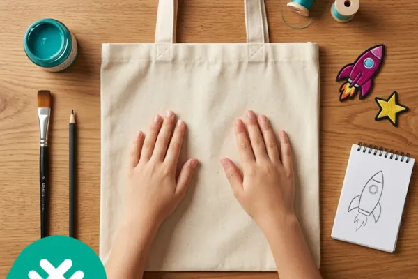 Totebag maken en decoreren
