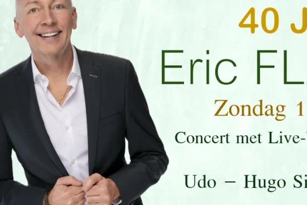 Jubileumconcert 40 jaar Eric Flanders