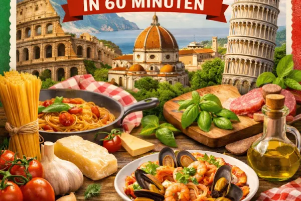 Italiaans koken in 60 minuten