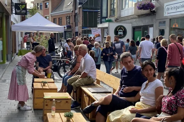 Avondmarkt Puurs-centrum