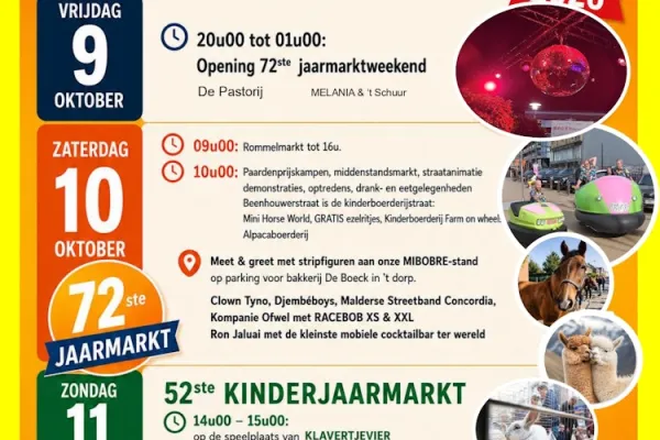 72ste Breendonk jaarmarktweekend