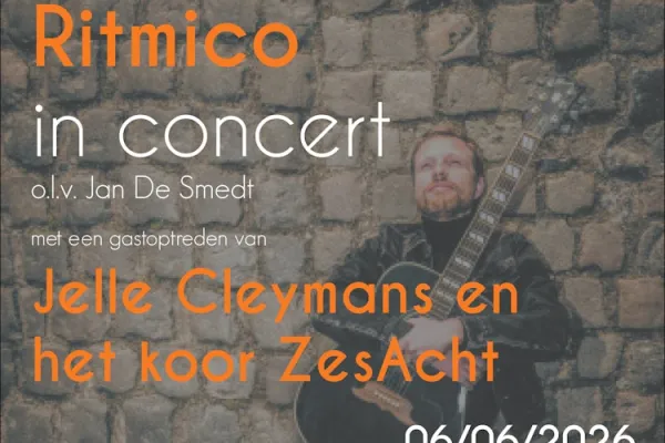 MV Ritmico in Concert met Jelle Cleymans en koor ZesAcht