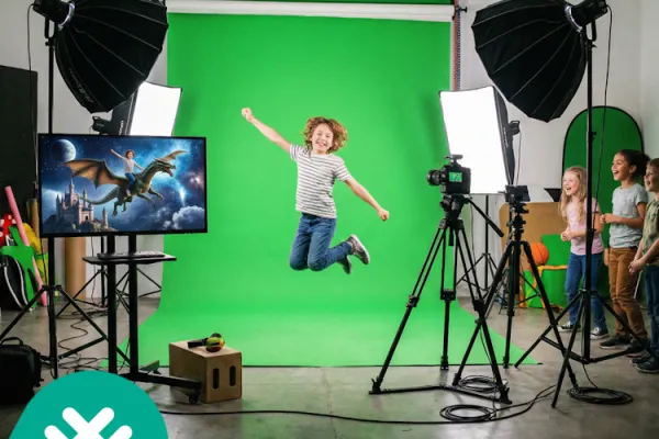 Experimenteren met green screen