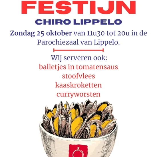 Mosselfestijn Chiro Lippelo