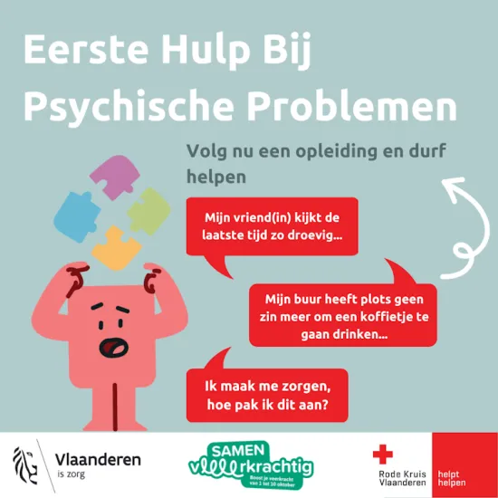 Eerste Hulp leren bieden bij Psychische Problemen (Puurs-Sint-Amands)