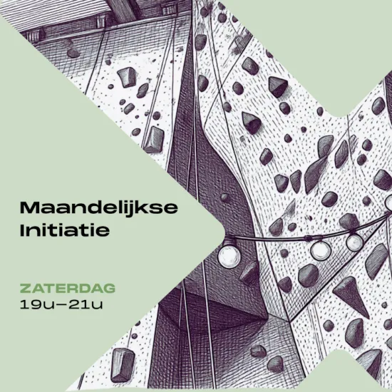 Maandelijkse initiatie Sportklimmen