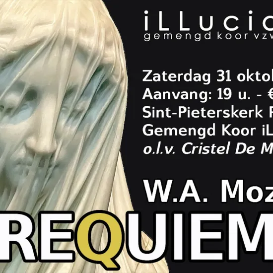 REQUIEM van W.A. Mozart volledige uitvoering met koor, solisten en orkest