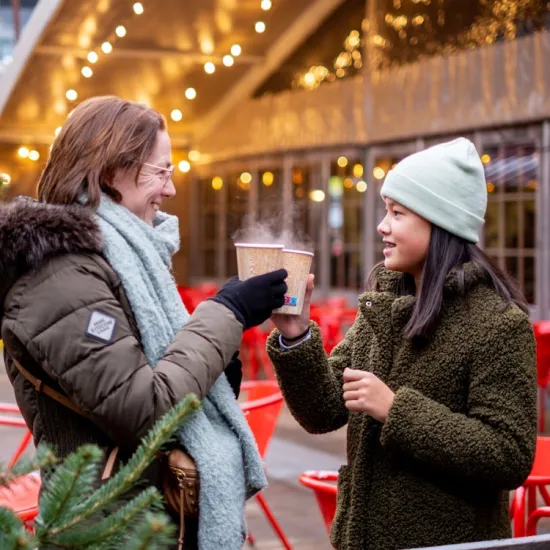 Winter op de markt