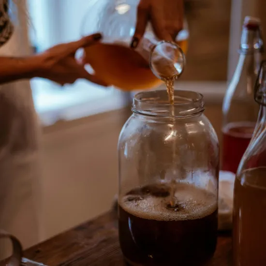 Kombucha - stap voor stap