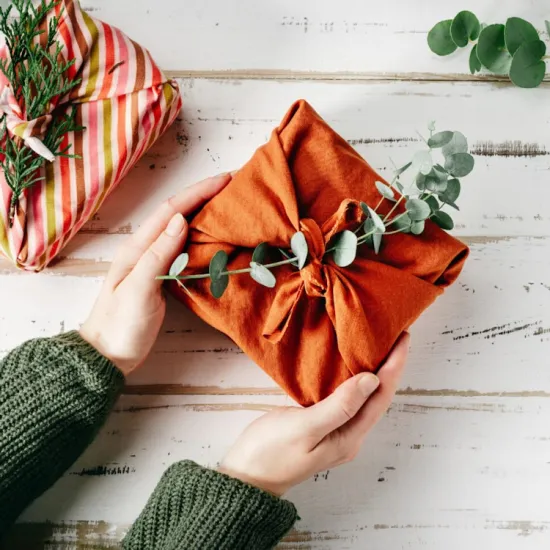 Workshop duurzaam inpakken met Furoshiki