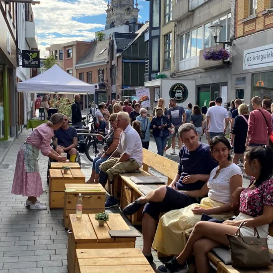 Avondmarkt Puurs-centrum