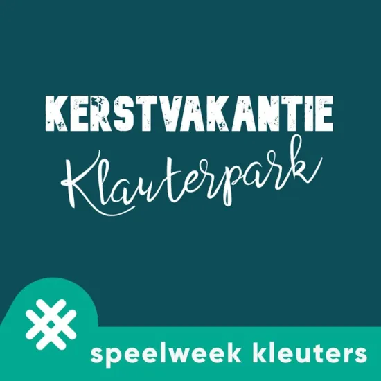 Speelweek kleuters | Klauterpark | Kerstvakantie 2026