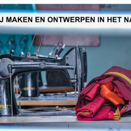 Kledij maken en ontwerpen in het naai-lab