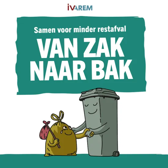 Infomoment IVAREM: Stel je vraag over de nieuwe huisvuilophaling