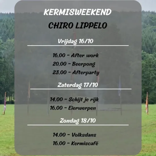 Kermisweekend Chiro Lippelo