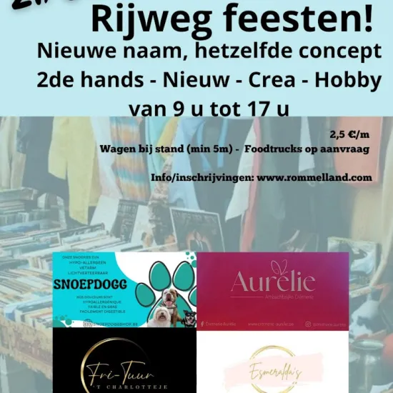 Rijweg feesten