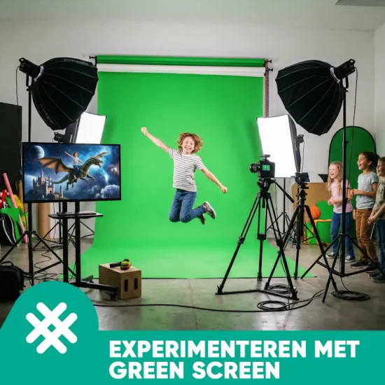 Experimenteren met green screen