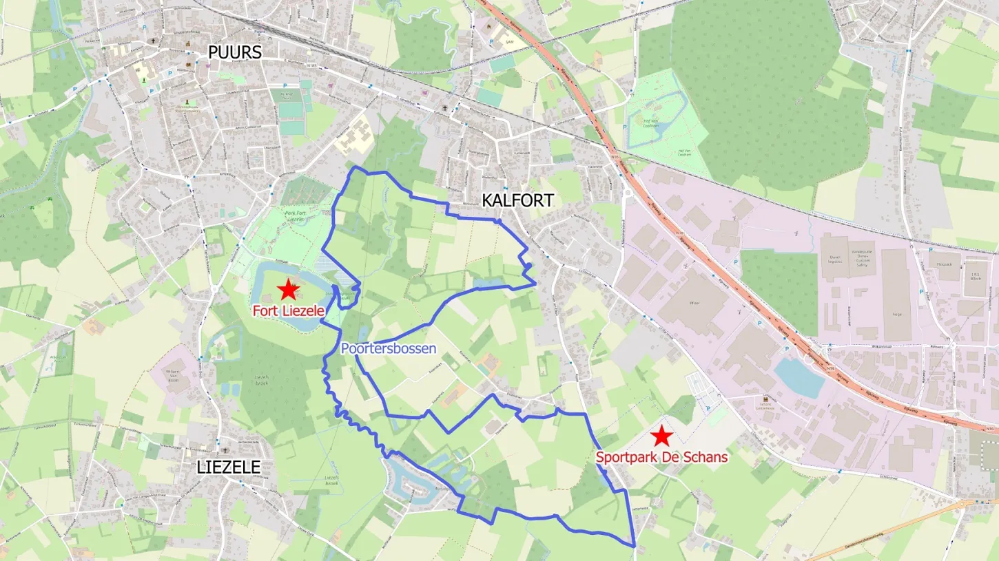 kaart-rup-poortersbossen