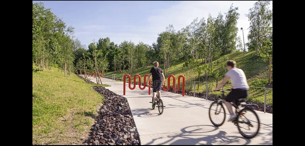 landkaai-fietsers