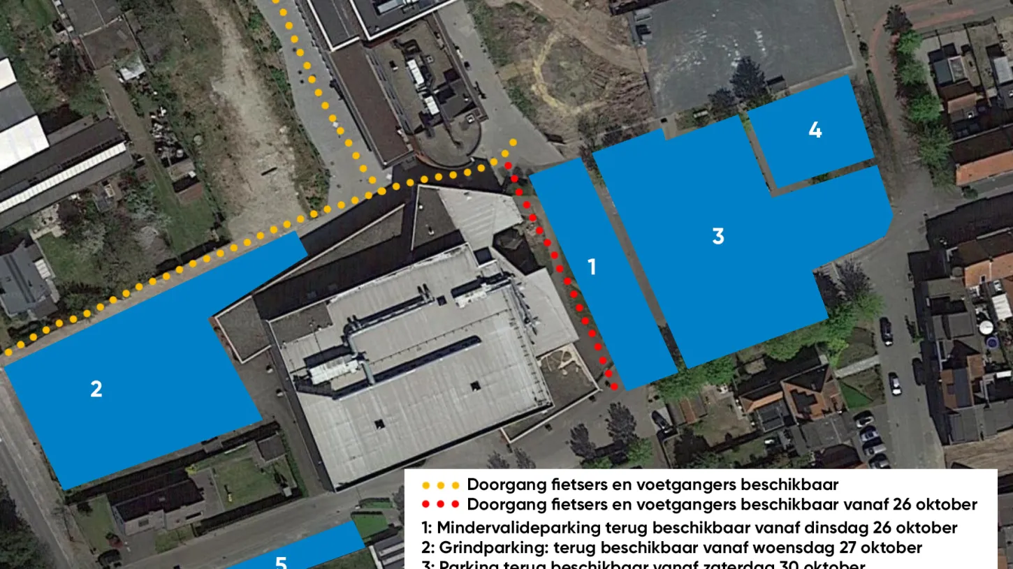 Parking rond zone